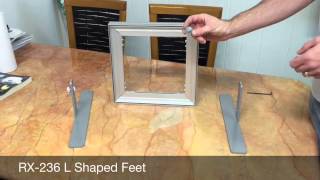 REXframe RX-236 L Shaped Feeet