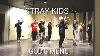 STRAY KIDS - GOD'S MENU Dance Tutorial Русский туториал