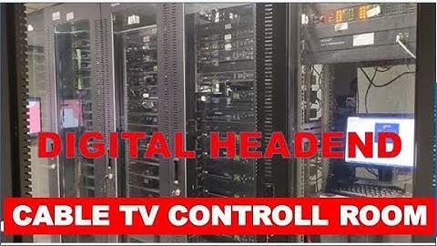 Digital headend/cable TV control room 2019 BY INFORMATION COLLECTION.