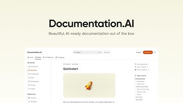 Documentation.AI Product Marketing Video