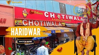 chotiwala family restaurant 😍😃|| Haridwar food vlog 🥰|| Thali mere Bharat ki 😍 || ep 61