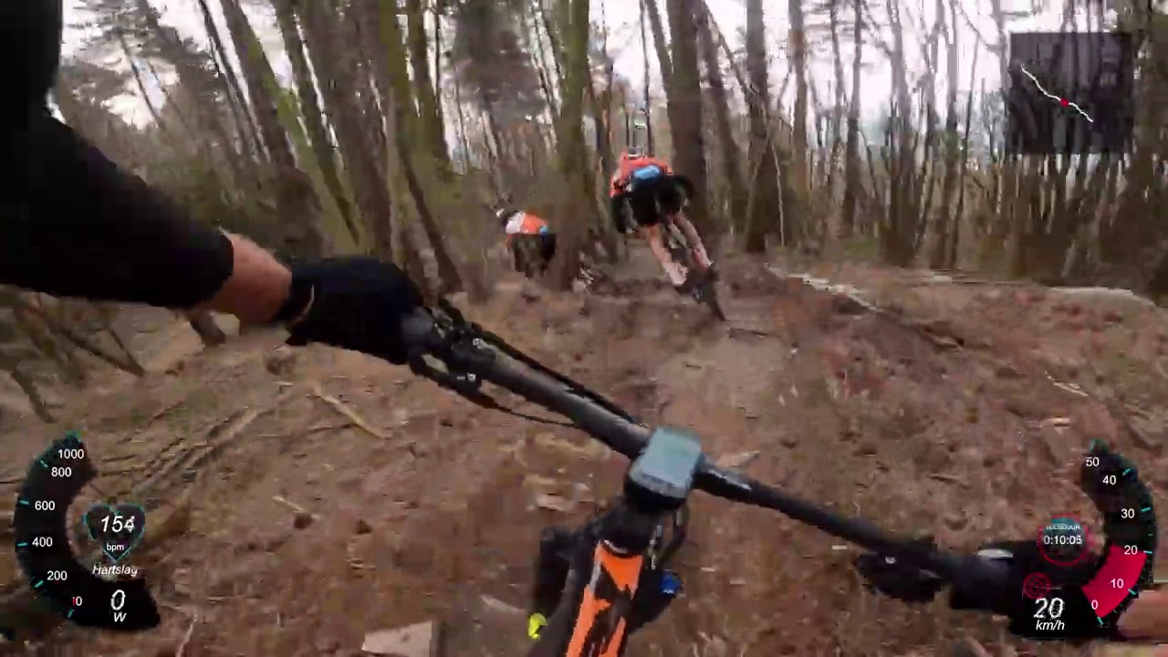 #HOTLAP 3rd time with XCO bike on the famous Enduro downhill Roller Coaster - Finale Ligure