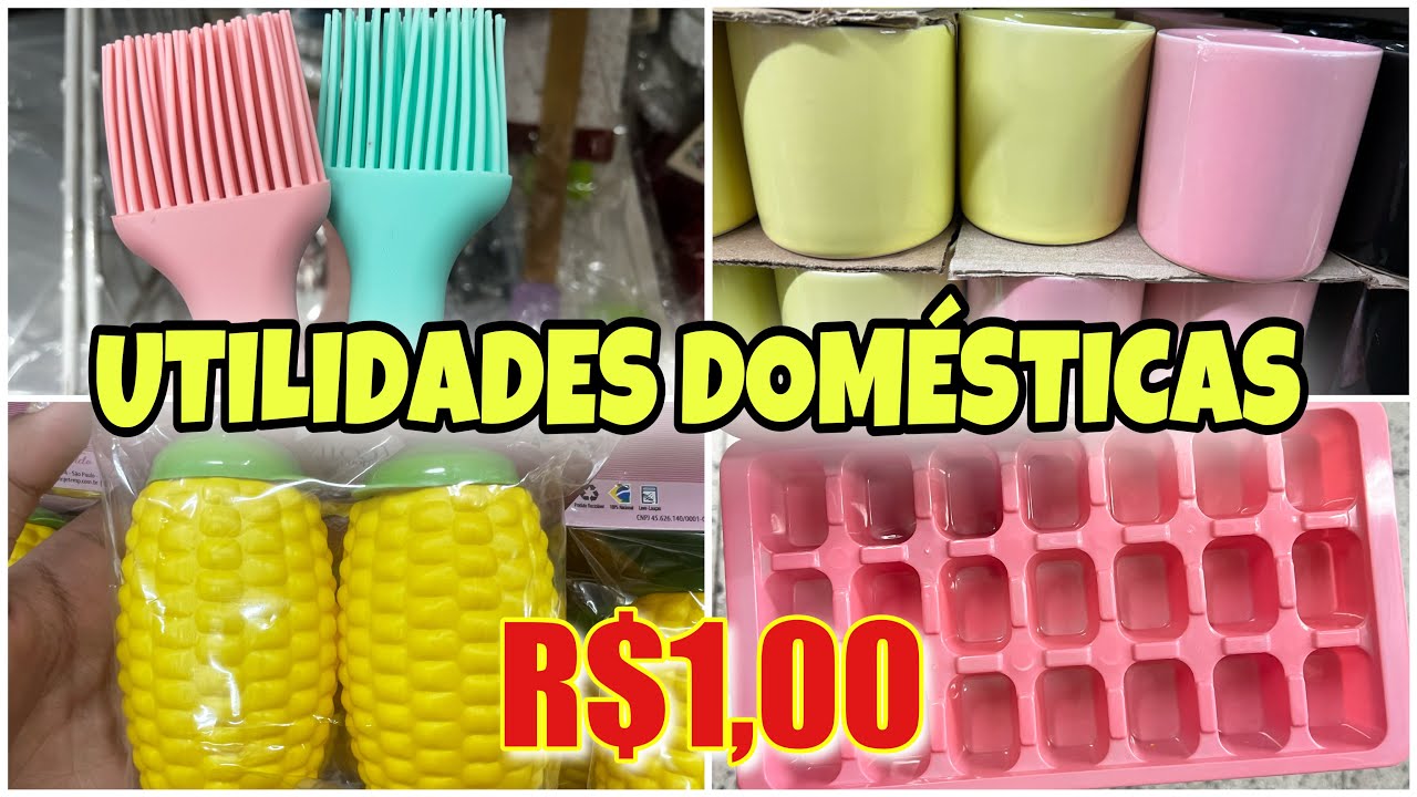 NIPO CENTER - UTILIDADES DOMÉSTICAS R$1,00 🔵DISTRIBUIDORA PARI 🔥LOJA ATACADO BRÁS