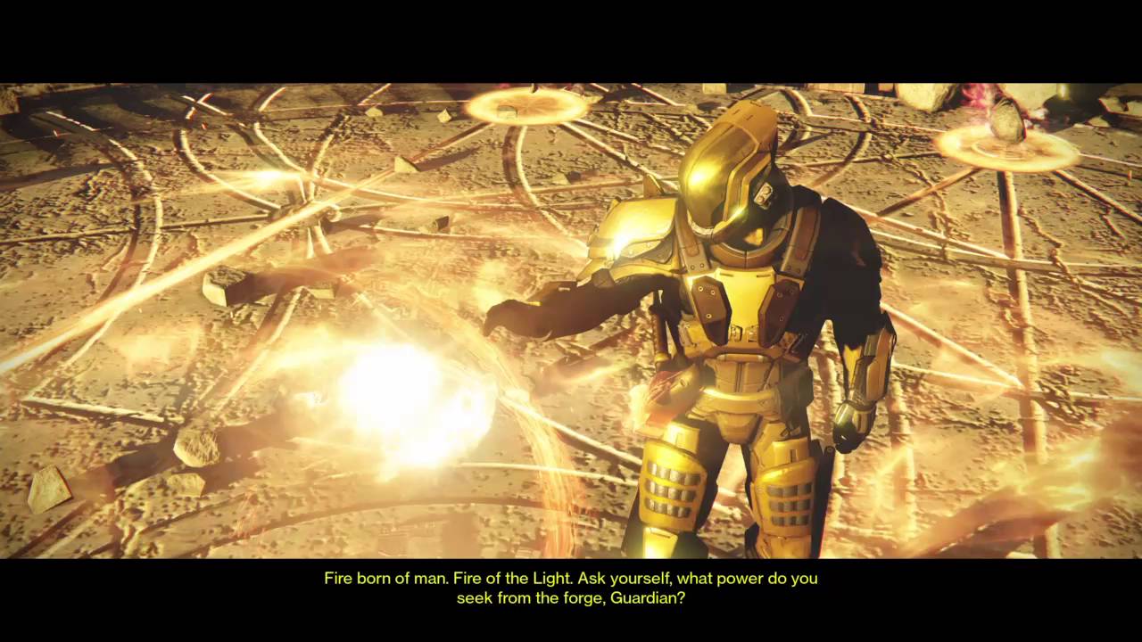 Destiny Forging Hammer Of Sol