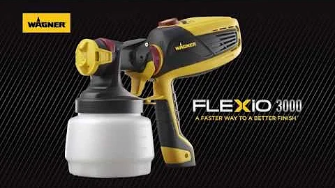 Wagner FLEXiO 3000 Paint Sprayer -  Product Intro/Launch Video