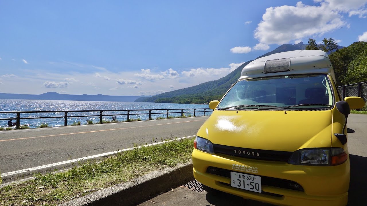 憧れの北海道で絶景ドライブ 支笏湖を抜け小樽で車中泊 Youtube