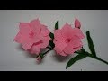 Cómo hacer flores de papel/Flor de papel crepom/Hermosa Flor-Manualidades