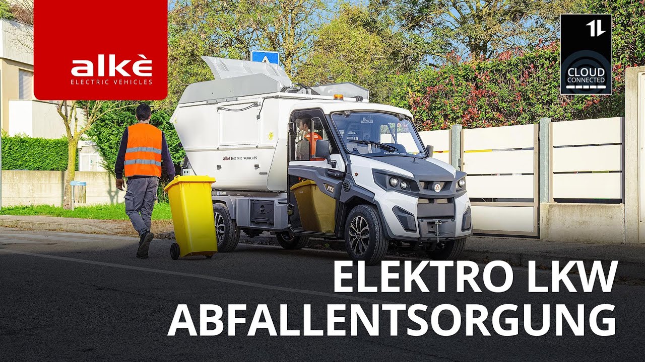 Entdecken Sie die ATX4-Fahrzeuge für Abfallsammlung: kompakt, umweltfreundlich und leistungsstark!