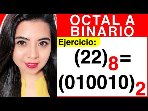 Video: Cómo Convertir Números Octales A Binarios