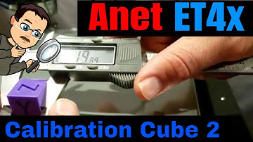 Tested! Anet ET4x Stress Test 4.5 | The Calibration Cube Try TWO!