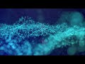 4k Blue Screensaver, Blue Glitter Particles, 4k Animated Background, Virtual Background