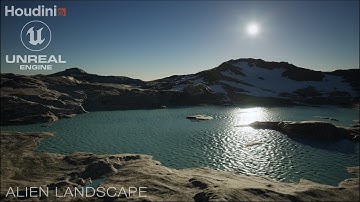 Alien Landscape in Unreal Engine