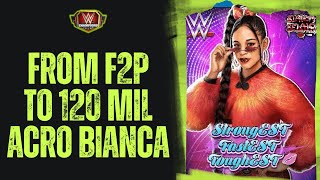 From f2p to 120 Million Damage-The Acro Bianca Story-WWE Champions