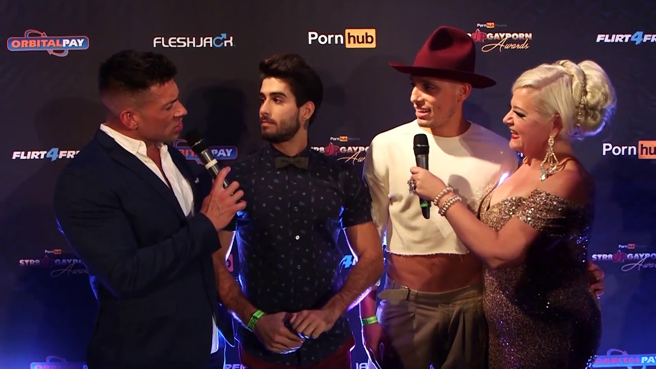 Diego Sans & Marc Macnamara Red Carpet | Str8UpGayPorn Awards - YouTube