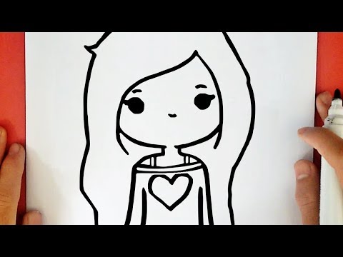 Video: Come Disegnare Una Bambina A