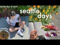 vlog // last few days of school & warm spring vibes 😌