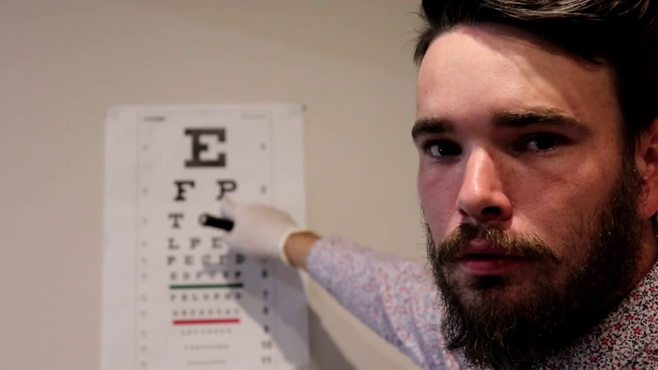 ASMR - Lecturer's Eye Exam (the student stuffed up) - Close Up, Soft Spoken, Whispered, Role Play