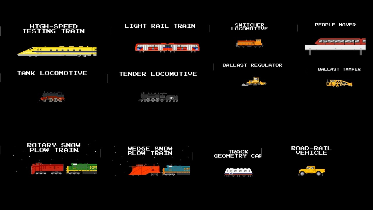 all railway vehicles 2 played at the same time (hmmm) YouTube
