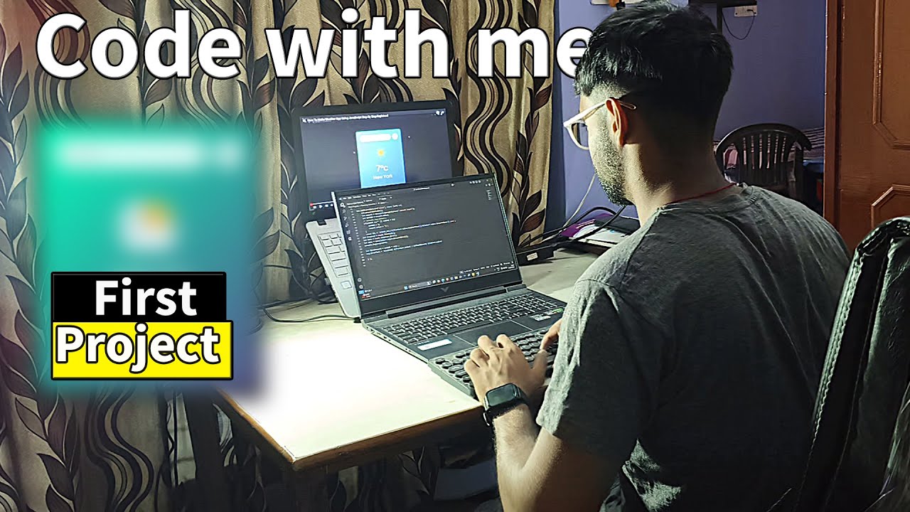 Coding Vlog : Building My First Full Stack Project | Placement Prep ...