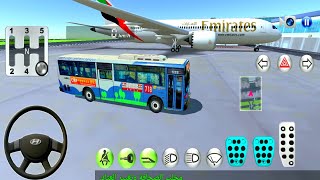 حافلة فئة القيادة 3D الذهاب الى المطار - العاب  سيارات - ألعاب أندرويد screenshot 3