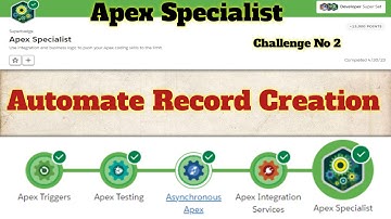 Automate record creation || Apex Specialist || Superbadge || Challenge 2