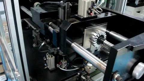 Automatic commutator pressing machine commutator assembly line