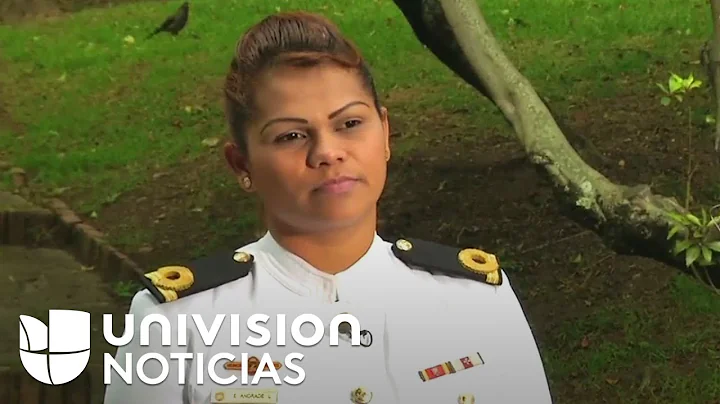 Evelyn Andrade, la primera mujer militar en desert...