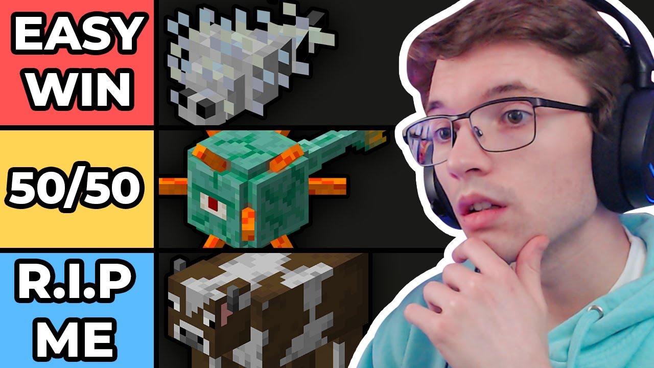 EVERY Minecraft Mob I could Beat in a Fight