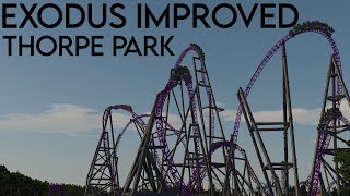 Thorpe Park Hyperia IMPROVED Layout (No Limits 2)