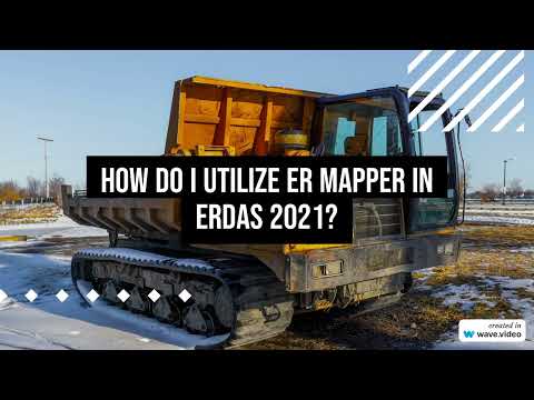 How do I utilize ER MAPPER in ERDAS 2021