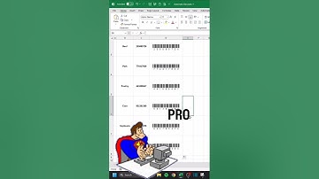 Insert Barcode in Excel | Beginner vs Expert | Easy Barcode Tutorial 2025