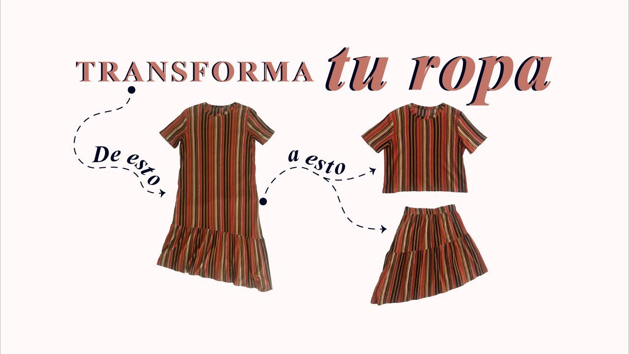 Transformar Ropa DIY Cómo Transformar tu Ropa Vieja a Nueva! | Nahtelier - YouTube