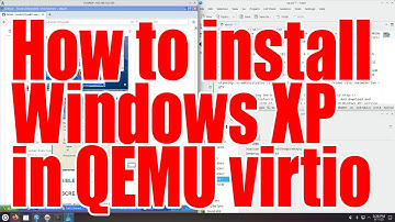 How to install Windows XP in QEMU VM using virtio tutorial - August 2025 -d549b7b9