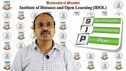 Lecture 7: SIP: FYBCom Mathematical & Statistical Techniques by Prof Mandar Bhanushe