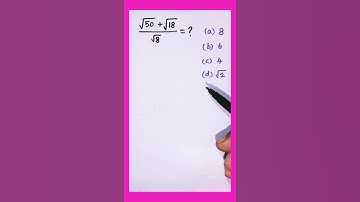 how to simplify square roots #shorts #maths #surds #simplifyingsurds #mathstricks