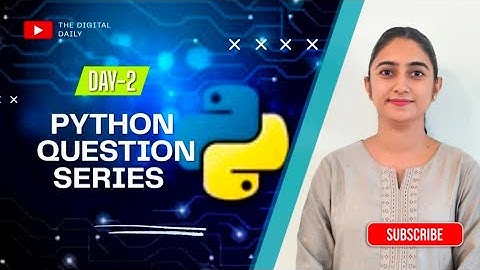 Python Objective Question Series | Day 2|Basic to Advanced Python MCQs with Answers|Python Quiz 2025
