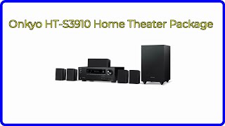 REVIEW (2026): Onkyo HT-S3910 Home Theater Package. ESSENTIAL details.