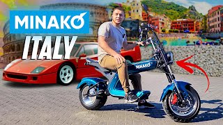 Электро скутер Minako Italy