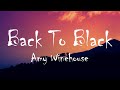 Amy winehouse  back to black lyrics