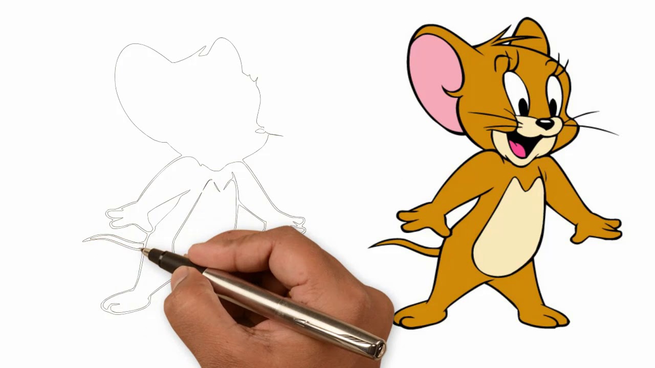 We Drawing How To Draw Jerry Full Body Youtube