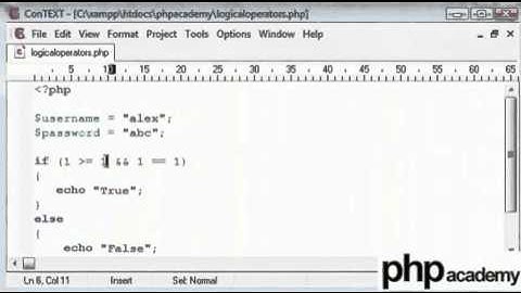 Logical Operators - Tamil