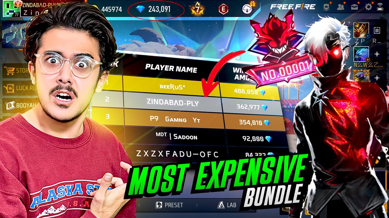 This New 0.0001 Bundle Costs 5,00,000 Diamonds 😱 | Will I Get It? - Free Fire
