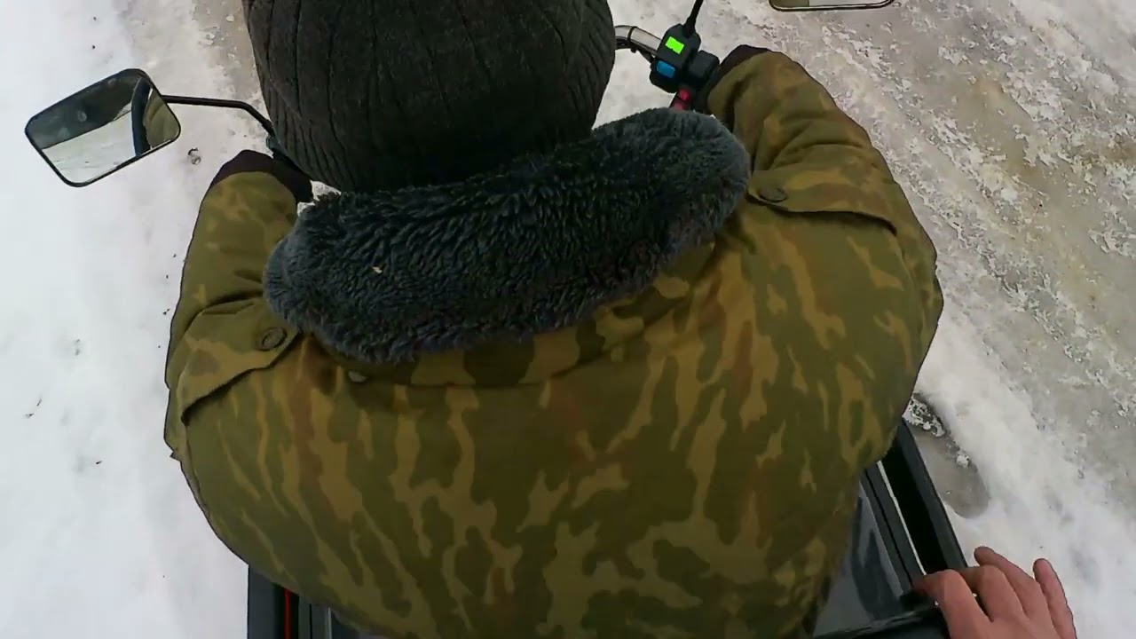 Electric Tricycle BNP Zevs ULTRA MINI at the cottage: the first tests