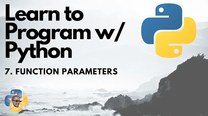 Function Parameters and Typing - Python 3 Programming Tutorial p.7