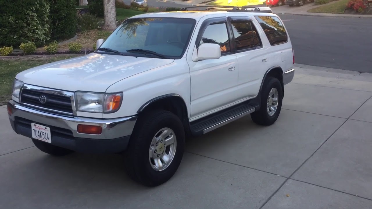 1997 Toyota 4runner 5 Speed Exterior|Interior - YouTube