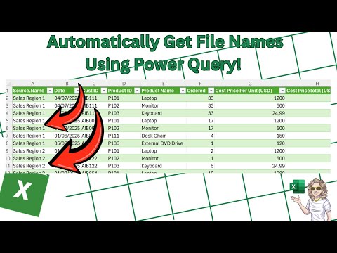Get File Names When Combining Excel Files (Power Query)