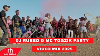 CLUB BANGERS PARTY VIDEO MIX 2025 BY DJ RUBBO & MC TOGZIK PARTY MIX FT DANCEHALL,ARBANTONE,AFROBEATS