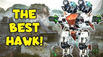 How To Create The STRONGEST HAWK In The Game? | War Robots MK2 Gameplay WR