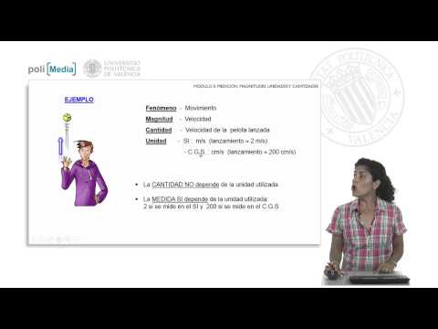 Magnitudes físicas |  | UPV