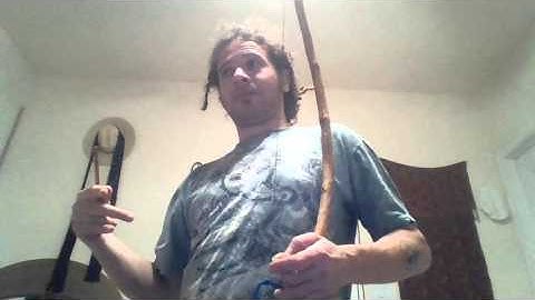 How to make and play Brazilian marshal arts instrument Birimbao with Uri